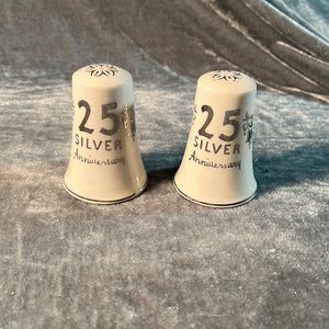 25th Anniversary Salt and Pepper